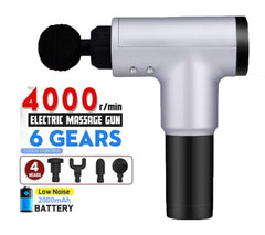 Massage Gun with 4 Massage Head