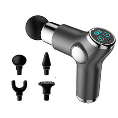 Mini LCD massage gun device
