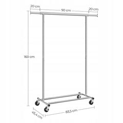 Clothes Rack Garment Rack 160cm