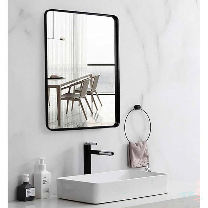Bathroom LED Mirror Round Frameless 50X70CM