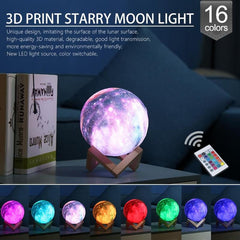 3D Moon Lamp