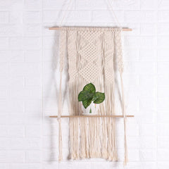 Macrame Wall Art otton yarn + wood 80 * 50cm