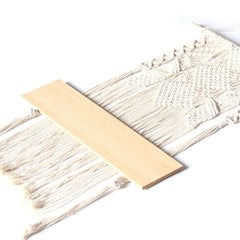 Macrame Wall Art otton yarn + wood 80 * 50cm