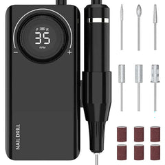 Electric nail drill machine kit
