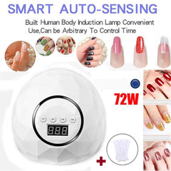 72W UV LED Nail Dryer Nail Lamp