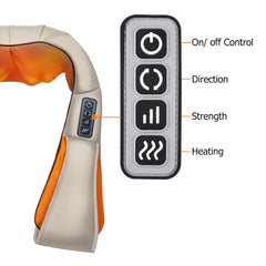 Neck Massager Shiatsu 3D Kneading Neck Shoulder Body Massager