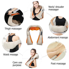 Neck Massager Shiatsu 3D Kneading Neck Shoulder Body Massager