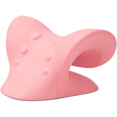 Neck stretcher pillow pink