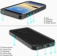 Samsung Note 9 Life Protection Case