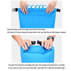 Waterproof Dry Bag 15L Durable Lightweight Floating Waterproof Dry Bags Waterproof Back Pack Dry Bags For Kayaking