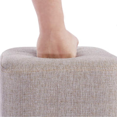 Ottoman Footstool Stool Round Foot Stool