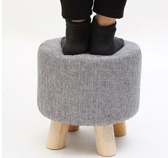 Ottoman Footstool Stool Round Foot Stool