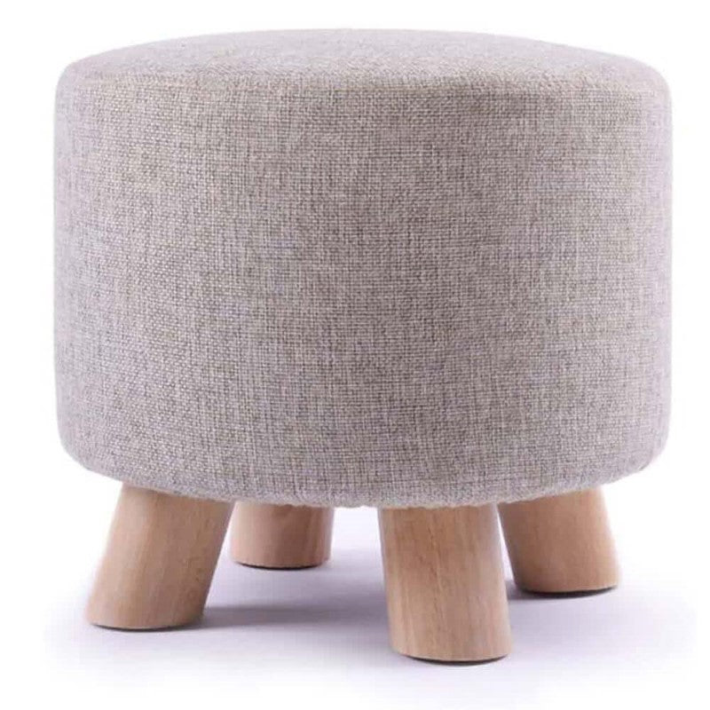 Ottoman Footstool Stool Round Foot Stool