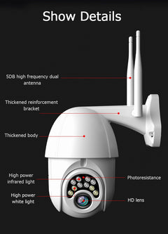 Wireless Security Camera 1080P