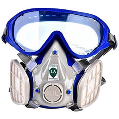 Respirator Mask With Safety Glasses