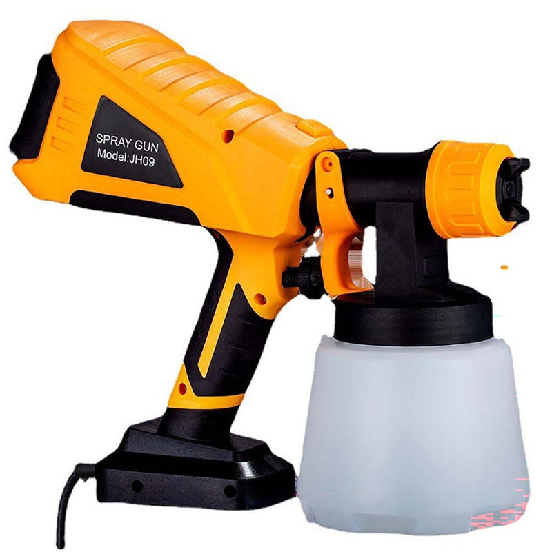 Cordless paint sprayer red black