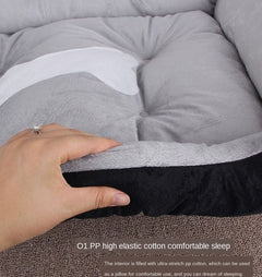 Warm and Soft Cotton Pet Dog Bed