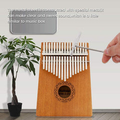 Thumb Piano Kalimba 17 Keys with Portable Case