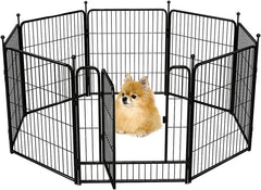 Dog Playpen Pet Play Pen 10 Panel 80*80cm
