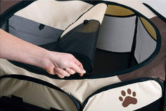 Dog Playpen Dog Play Pen Foldable Pet Playpen Tent Cage Crate