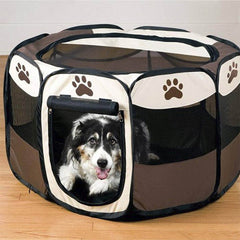 Dog Playpen Dog Play Pen Foldable Pet Playpen Tent Cage Crate