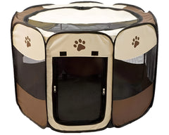 Dog Playpen Dog Play Pen Foldable Pet Playpen Tent Cage Crate