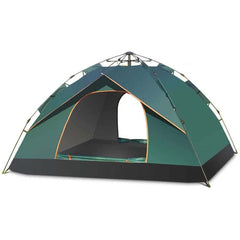 Pop Up Camping Tent - 2 Person Double Pop Up Tent | Easy to Pitch with Small Porch for Storage – Ideal for Camping & Festivals - Pop Up Camping Tent