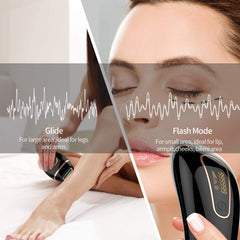 IPL Hair Removal System, Permanent Painless 999,999 Flashes