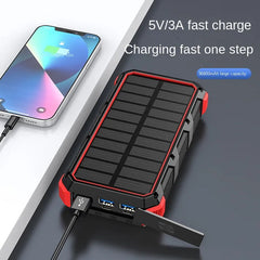 Wireless Solar Power Bank 36800mAh