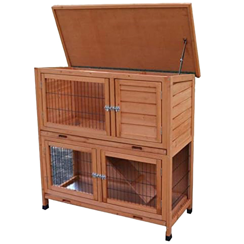 Wooden Rabbit Hutch