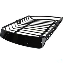 Universal roof rack basket black