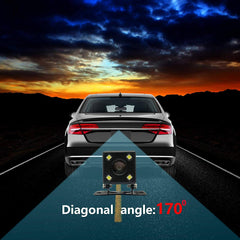 Car Rearview Reversing Camera 4 LED Night Vision
