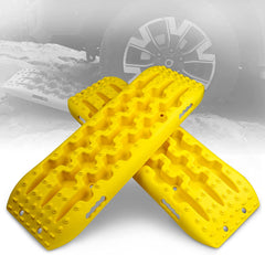 X-BULL Recovery Tracks Sand Mud Snow Track Tire Ladder 4WD (3Gen, Yellow)