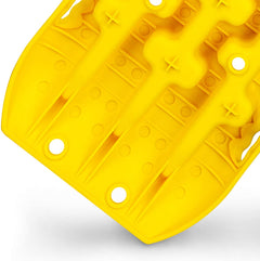 X-BULL Recovery Tracks Sand Mud Snow Track Tire Ladder 4WD (3Gen, Yellow)