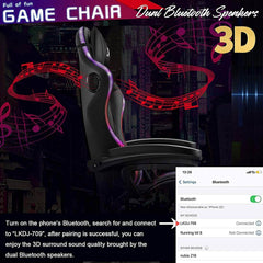 Gaming Chair With Gaming Desk Table