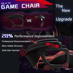Gaming Chair With Gaming Desk Table