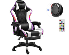 Gaming Chair With Rgb Light And Speaker