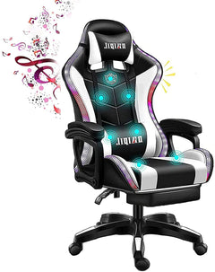 Gaming Chair With Rgb Light And Speaker