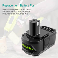 Replacement Ryobi 18V 4AH Battery