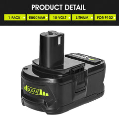 RYOBI battery replacement