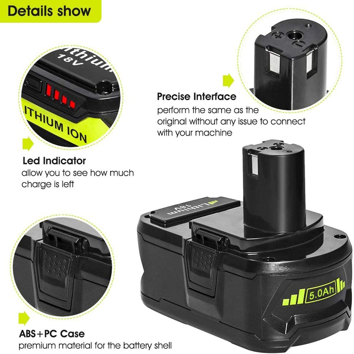 RYOBI battery replacement - Main Image