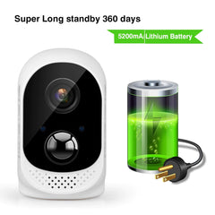 1080P Wireless Security Camera Battery Operated