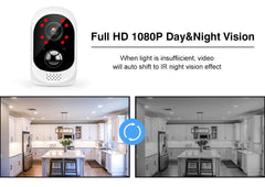 1080P Wireless Security Camera Battery Operated