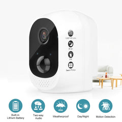 1080P Wireless Security Camera Battery Operated