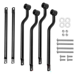 Motorcycle saddlebag support brackets