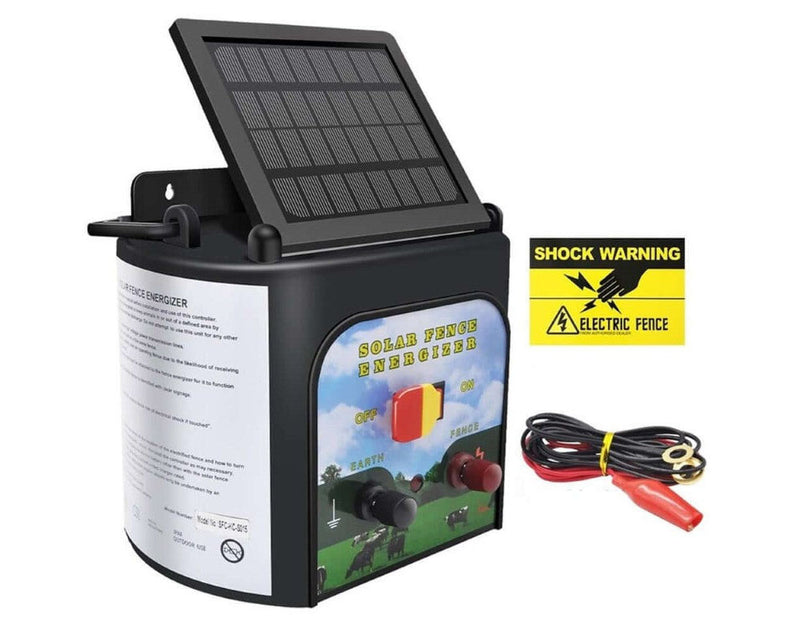 Solar Electric Fence Energiser 8Km