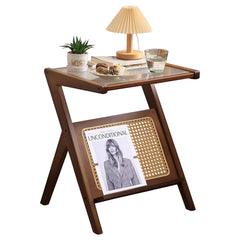 Rattan Side Table