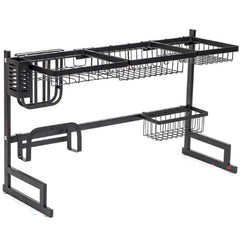 Silver metal dish drying rack