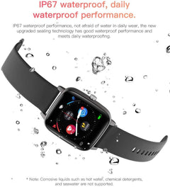 Android Smart Watch Heart rate Monitor with Body Temperature