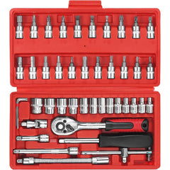 Ratchet Wrench Socket Set 46Pcs - Ratchet Wrench Socket Set 46Pcs